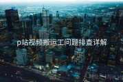 p站视频搬运工问题排查详解