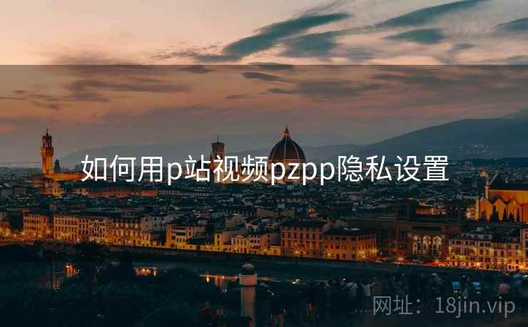 如何用p站视频pzpp隐私设置 如何用p站视频pzpp隐私设置